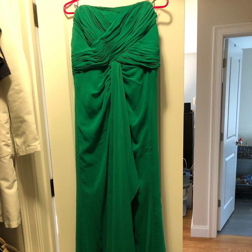 Badgley Mischka Strapless gown